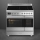 Smeg Symphony Classica Cucina C92IPX9 Acciaio Inox 4