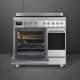 Smeg Symphony Classica Cucina C92IPX9 Acciaio Inox 6
