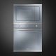 Smeg FMI420S forno a microonde Argento Microonde con grill Da incasso 20 L 800 W 3