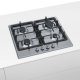 Siemens iQ300 EG6B5PB90 piano cottura Acciaio inox, Nero Da incasso 58 cm Gas 4 Fornello(i) 6