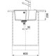 Franke Urban UBG 610-56 Lavello ad incasso Rettangolare Fragranito 4