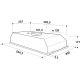 Hotpoint Ariston Cappa HCT 64 F L SS 6