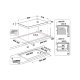 Whirlpool Piano cottura a induzione in vetroceramica - SMP 9010 C/NE/IXL 18