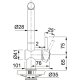 Franke 115.0046.072 rubinetto Acciaio inox 6