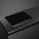 Smeg Cortina SI764AOM piano cottura Antracite Da incasso 60 cm Piano cottura a induzione 4 Fornello(i) 4