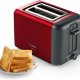 Bosch TAT3P424DE tostapane 2 fetta/e 970 W Nero, Rosso 3