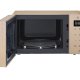 LG MH6535GIAS forno a microonde Oro Microonde combinato Superficie piana 25 L 1000 W 3