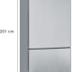 Siemens iQ500 KG39EALCA frigorifero con congelatore Libera installazione 343 L C Acciaio inox 9