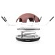 Tristar PZ-9156 macchina e forno per pizza 6 pizza(e) 1200 W Nero, Marrone 9