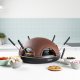 Tristar PZ-9156 macchina e forno per pizza 6 pizza(e) 1200 W Nero, Marrone 13