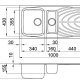 Elleci LMM47571 lavello Metaltek 4