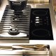 KitchenAid KHMF 9010/I piano cottura Nero, Acciaio inox Da incasso Combi 5 Fornello(i) 3