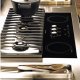 KitchenAid KHMS 9010/I piano cottura Nero, Acciaio inox Da incasso Combi 5 Fornello(i) 3