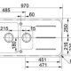 Franke SET G16 Lavello montato su piano Rettangolare Granito 3