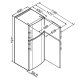 Liebherr CTN 3663-21 Libera installazione 306 L Bianco 6