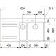 Franke Mythos MTX 251 Lavello montato su piano Rettangolare Acciaio inox 3