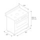 Bertazzoni La Germania Americana AMN905MFESNEE cucina Elettrico Gas Nero, Acciaio inox 3