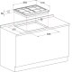 Hotpoint Ariston PKL 642 D2/IX/HAR Acciaio inox Da incasso Gas 4 Fornello(i) 3