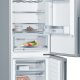 Bosch Serie 6 KGE39AICA frigorifero con congelatore Libera installazione 343 L C Acciaio inox 4
