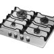 Samsung NA64H3030AS Acciaio inox Da incasso 60 cm Gas 4 Fornello(i) 3