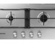 Samsung NA64H3030AS Acciaio inox Da incasso 60 cm Gas 4 Fornello(i) 6