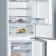 Bosch Serie 6 KGE39ALCA frigorifero con congelatore Libera installazione 343 L C Acciaio inox 4