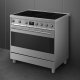 Smeg Symphony C9IMX9-1 cucina Elettrico Piano cottura a induzione Stainless steel A 5