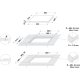 Whirlpool SMC 504/F/NE Nero Da incasso Piano cottura a induzione 4 Fornello(i) 8