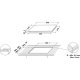 Whirlpool SMP 658C/BT/IXL Nero Da incasso 65 cm Piano cottura a induzione 4 Fornello(i) 11
