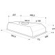 Whirlpool WCT 64 FLY X Integrato Acciaio inox 224 m³/h 6