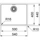 Franke Maris MRX 210-50 Lavello ad incasso Rettangolare Acciaio inossidabile 3