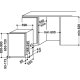 Whirlpool WIC 3C23 PF A scomparsa parziale 14 coperti E 14