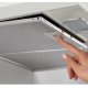Electrolux EFC226V Cappa aspirante a parete Crema 420 m³/h 3