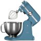 AEG KM5560-U Sbattitore con base 1200 W Blu, Acciaio inox 3