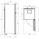 Beko RDNE350K20XB frigorifero con congelatore Libera installazione 314 L Argento 9