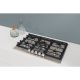 Whirlpool GMW 7522/IXL Acciaio inox Da incasso 73 cm Gas 5 Fornello(i) 6