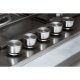 Whirlpool GMW 7522/IXL Acciaio inox Da incasso 73 cm Gas 5 Fornello(i) 7
