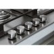 Whirlpool GMW 7522/IXL Acciaio inox Da incasso 73 cm Gas 5 Fornello(i) 10