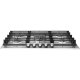 Whirlpool GMW 7522/IXL Acciaio inox Da incasso 73 cm Gas 5 Fornello(i) 12