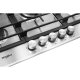 Whirlpool GMW 7522/IXL Acciaio inox Da incasso 73 cm Gas 5 Fornello(i) 14
