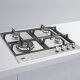 Beko HIAW64225SX piano cottura Acciaio inox Da incasso 58 cm Gas 4 Fornello(i) 4