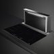Smeg KDD90VXNE cappa aspirante Aspirazione verso il basso Nero, Acciaio inox 725 m³/h 3