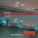 Draper Revelation Model A, 110 V supporto per proiettore Soffitto Bianco 4