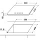 Whirlpool Piano cottura a gas - GMW 6422/IXL 14