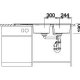 BLANCO ZIA 8 S Lavello montato su piano Rettangolare Silgranit 5