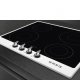 Smeg Victoria SI964BM piano cottura Bianco Da incasso 60 cm Piano cottura a induzione 4 Fornello(i) 5