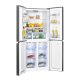 DAYA DF4-580 frigorifero side-by-side Libera installazione 399 L Metallico 5