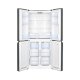 DAYA DF4-580 frigorifero side-by-side Libera installazione 399 L Metallico 7