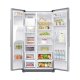 Samsung RS50N3513SL frigorifero side-by-side Libera installazione 534 L F Acciaio inox 6