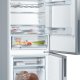 Bosch Serie 4 KGE49VI4AG frigorifero con congelatore Libera installazione 413 L Acciaio inox 3